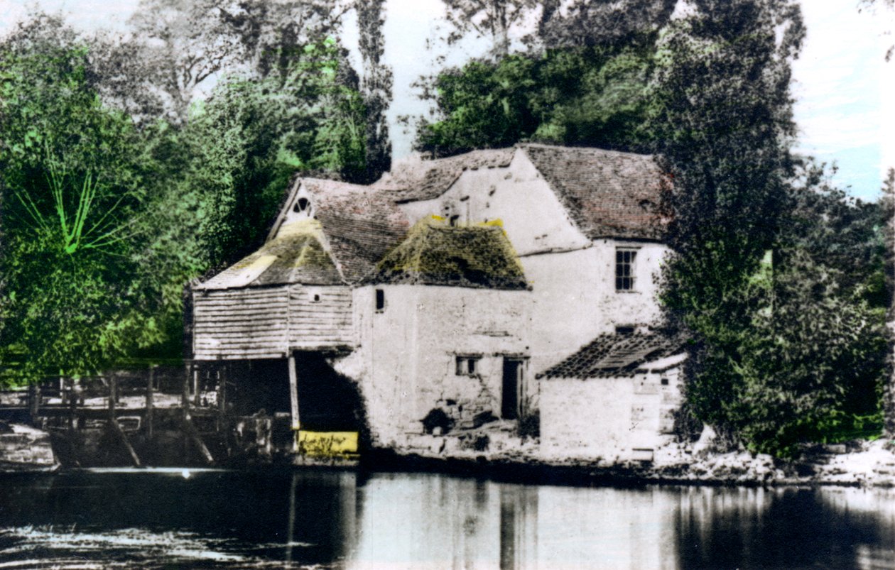 1926年，牛津郡的Iffley Mill。 作者 Cavenders有限公司
