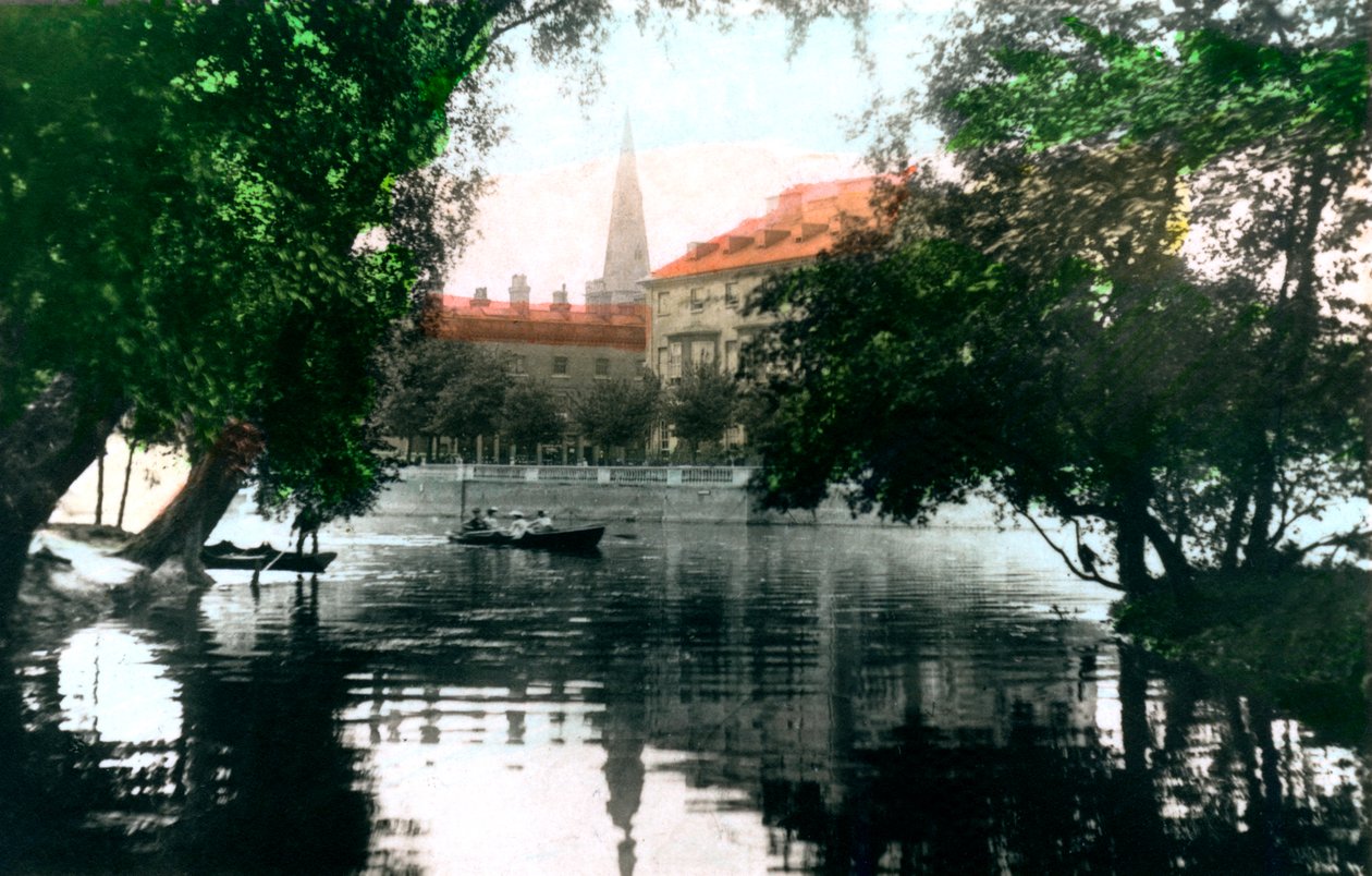 贝德福德（Bedford）的Ouse，1926年。 作者 Cavenders有限公司