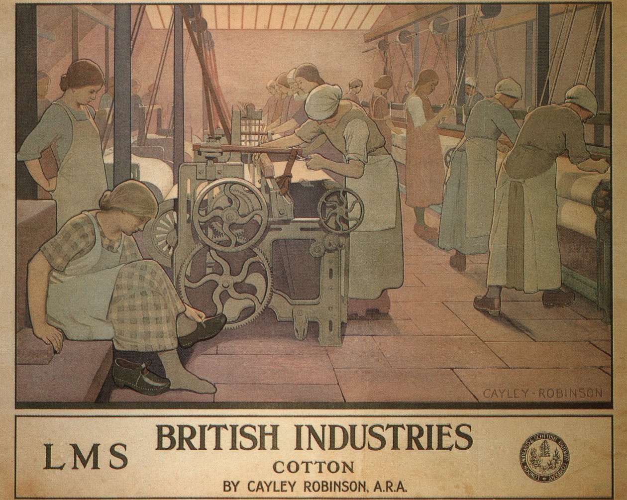 英国工业--棉花, 1924 作者 凯莉罗宾逊