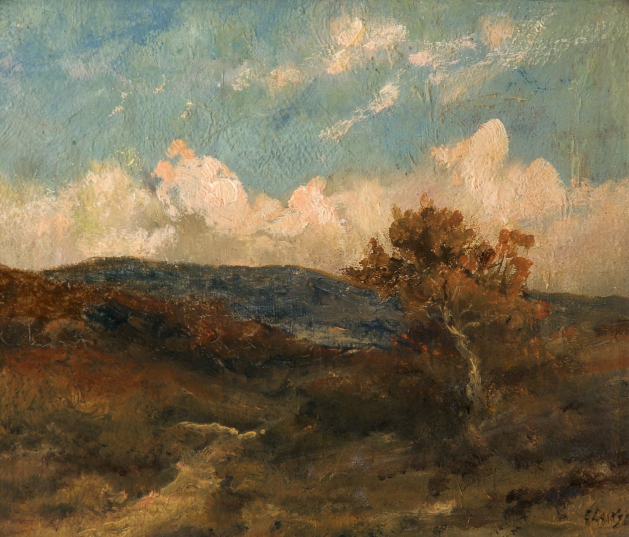 风景，c.1870-80 作者 塞西尔·戈登·劳森
