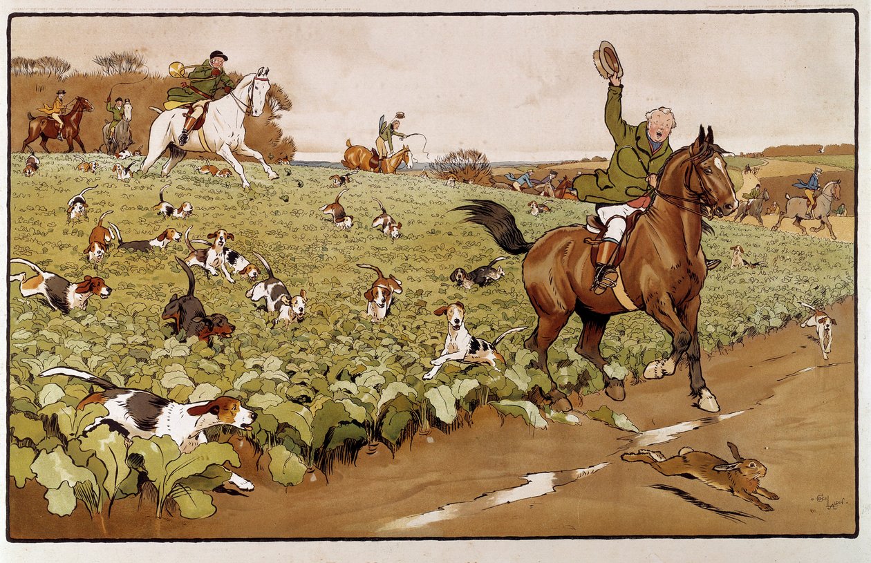 塞西尔-阿尔丁（1870-1935）的水彩画 19世纪 私人收藏 作者 塞西尔·查尔斯·温莎·奥尔丁
