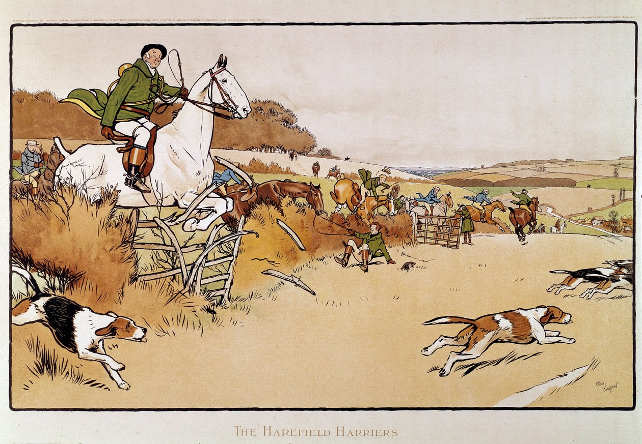 塞西尔-阿尔丁（1870-1935）的水彩画 19世纪 私人收藏 作者 塞西尔·查尔斯·温莎·奥尔丁