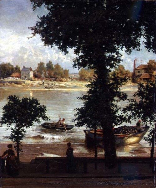 Chelsea Embankment 作者 塞西尔·戈登·劳森