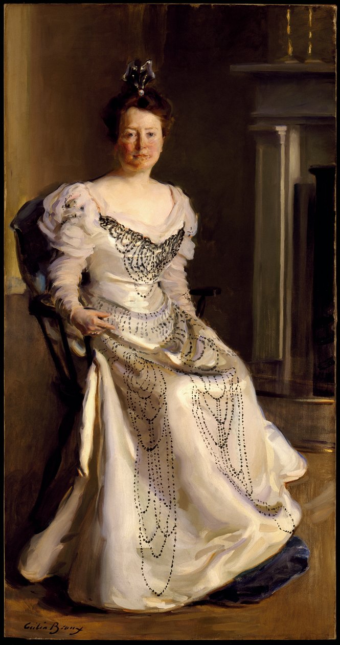 罗伯特阿贝太太，凯瑟琳阿莫里贝内特，1898-99 作者 张柏芝