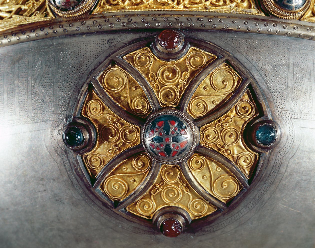 Ardagh Chalice，Reerasta，County Limerick银色，银色镀金，珐琅，黄铜和青铜细节228699 作者 凯尔特人
