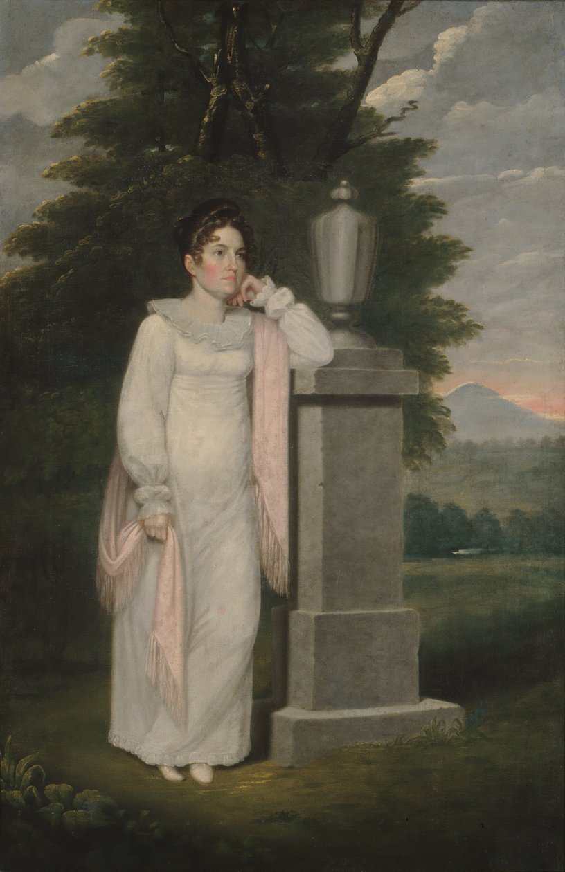 Cephas Thompson Olivia Leonard夫人，约1810-20年。 作者 塞法斯·汤普森