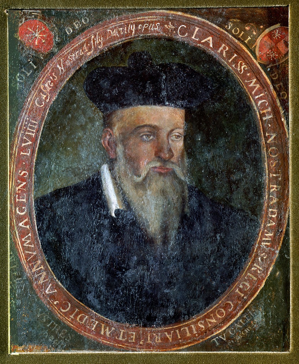 Michel de Nostradame的肖像（1503-66） 作者 塞萨尔·诺查丹玛斯（Cesar Nostradamus）
