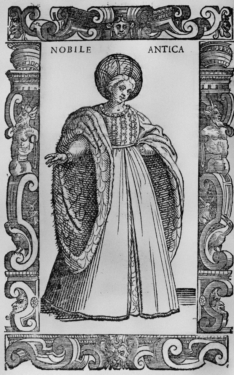 Nobile Antica，1590 作者 切萨雷·韦切利奥