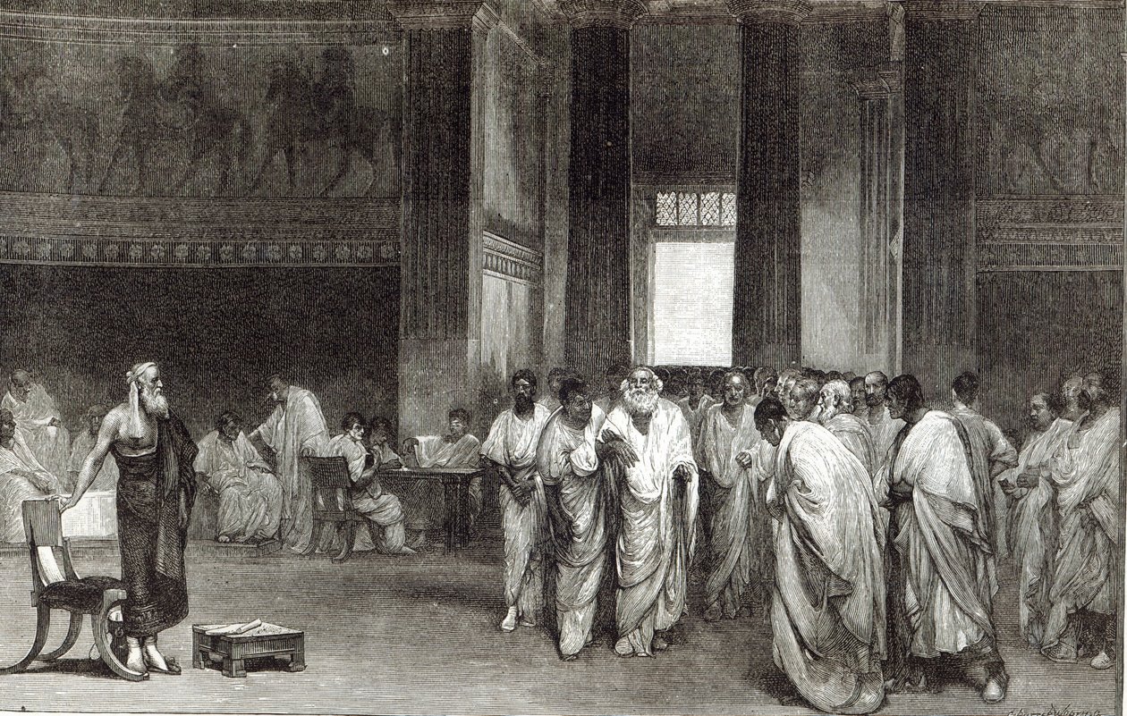 Appius Claudius说服参议院拒绝Pyrrhus提出的和平，从1891年的“休闲时刻”开始 作者 凯撒马卡里