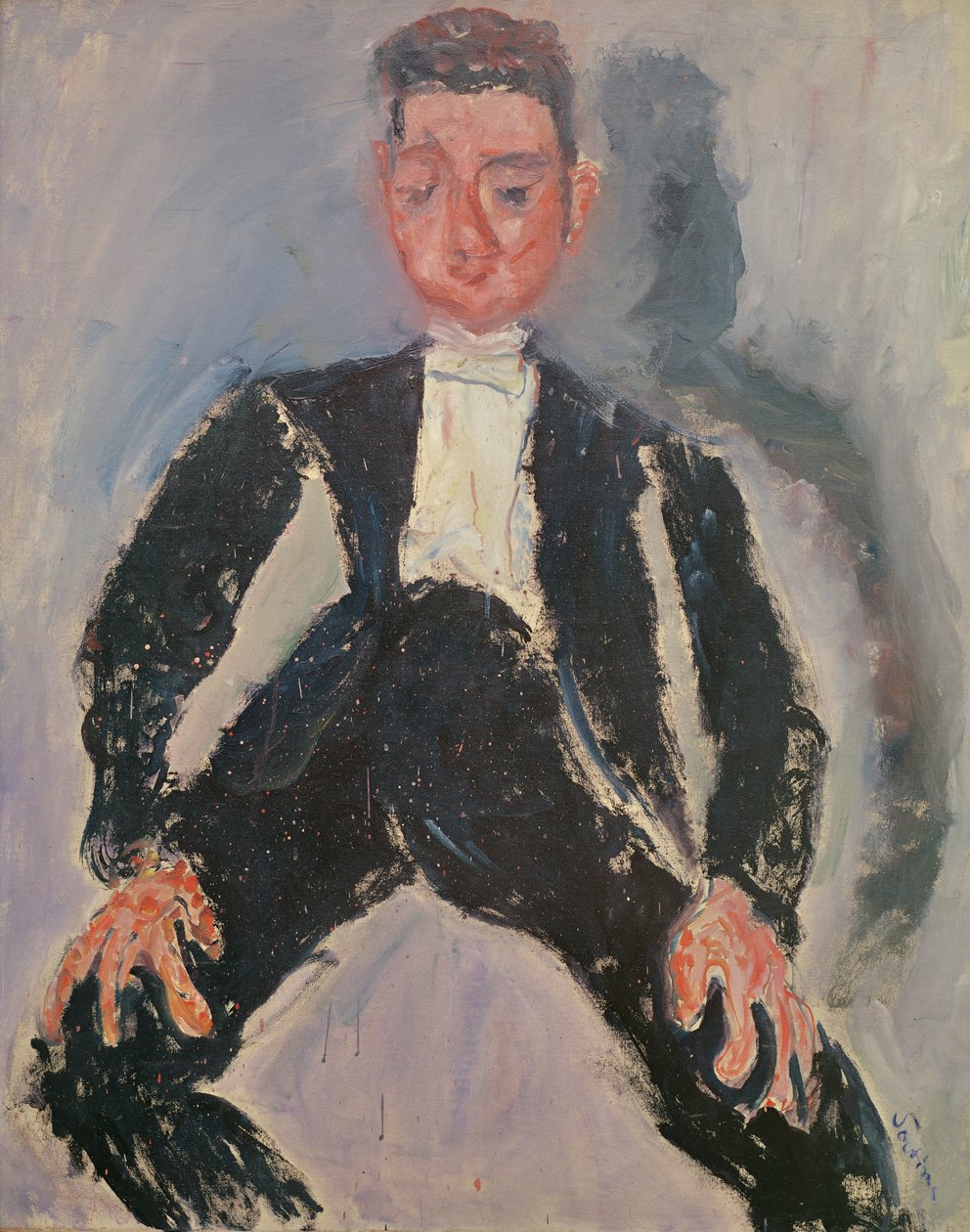 最佳男人，c.1928 作者 Chaim Soutine