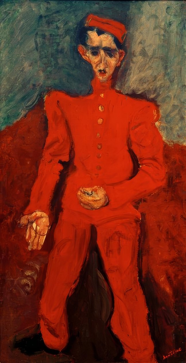CH。 Soutine，Page im Maxim&39;s 作者 Chaim Soutine