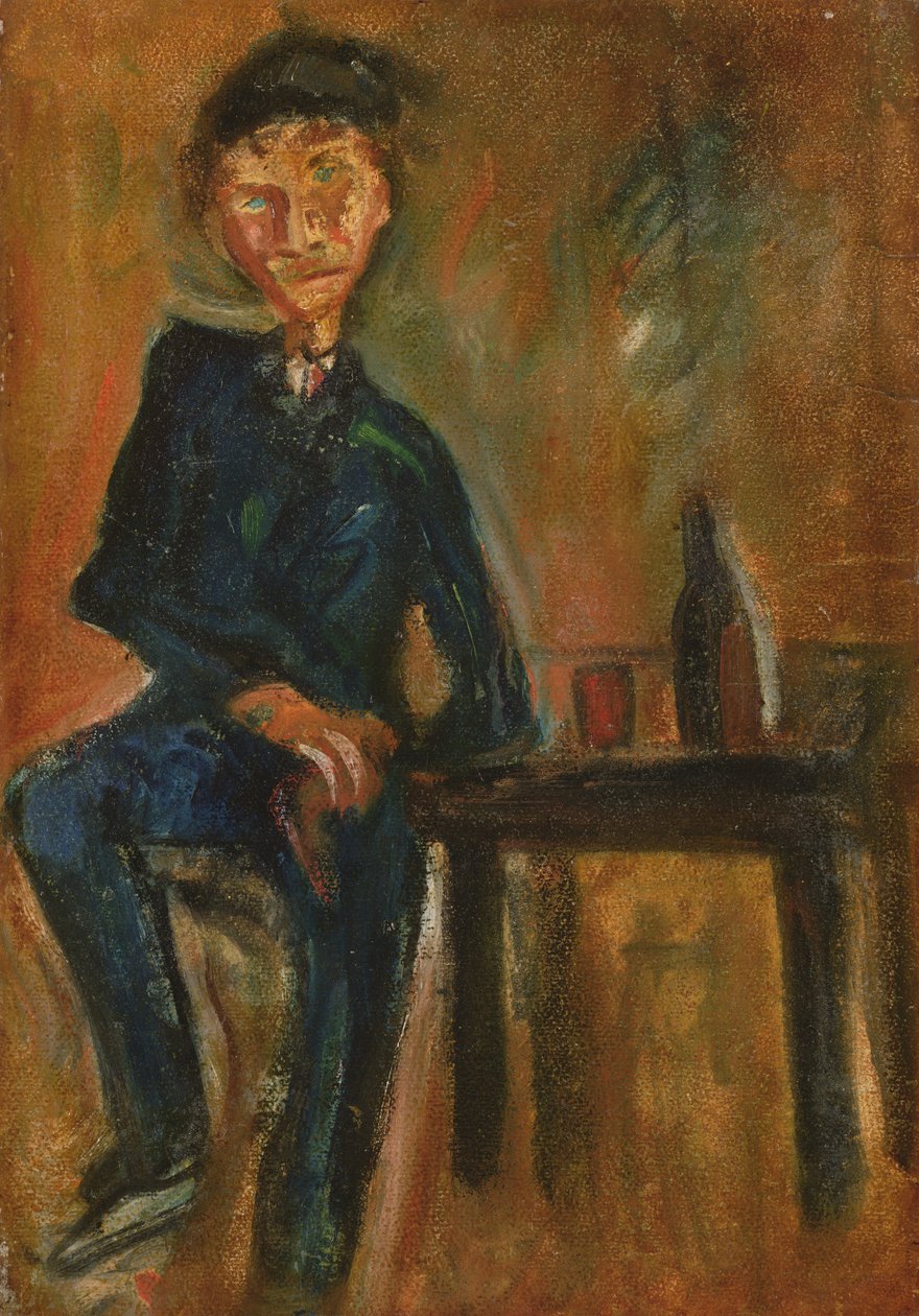 1919年，Almenar先生的肖像 作者 Chaim Soutine