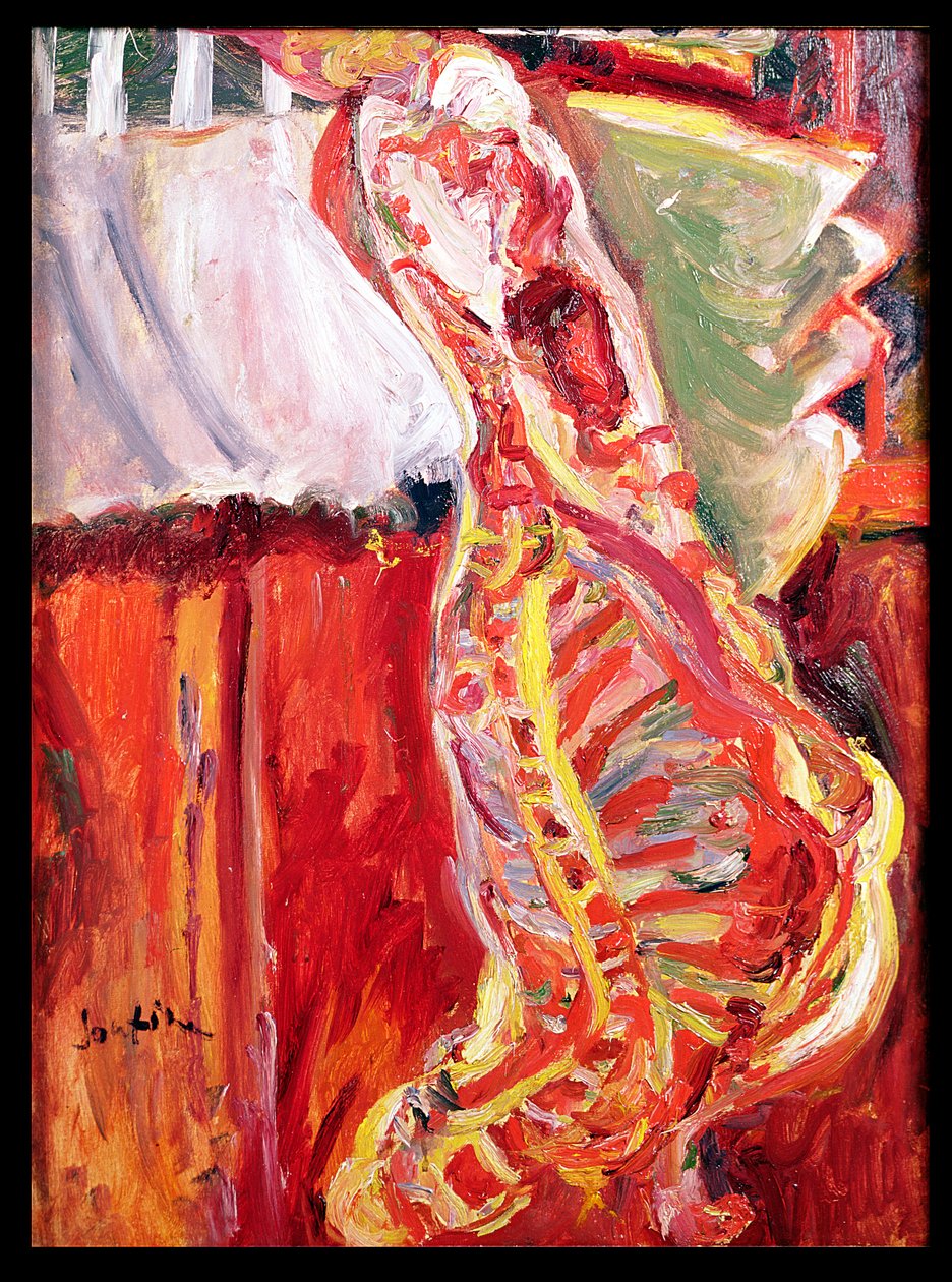 牛肉的一面，c.1923 作者 Chaim Soutine