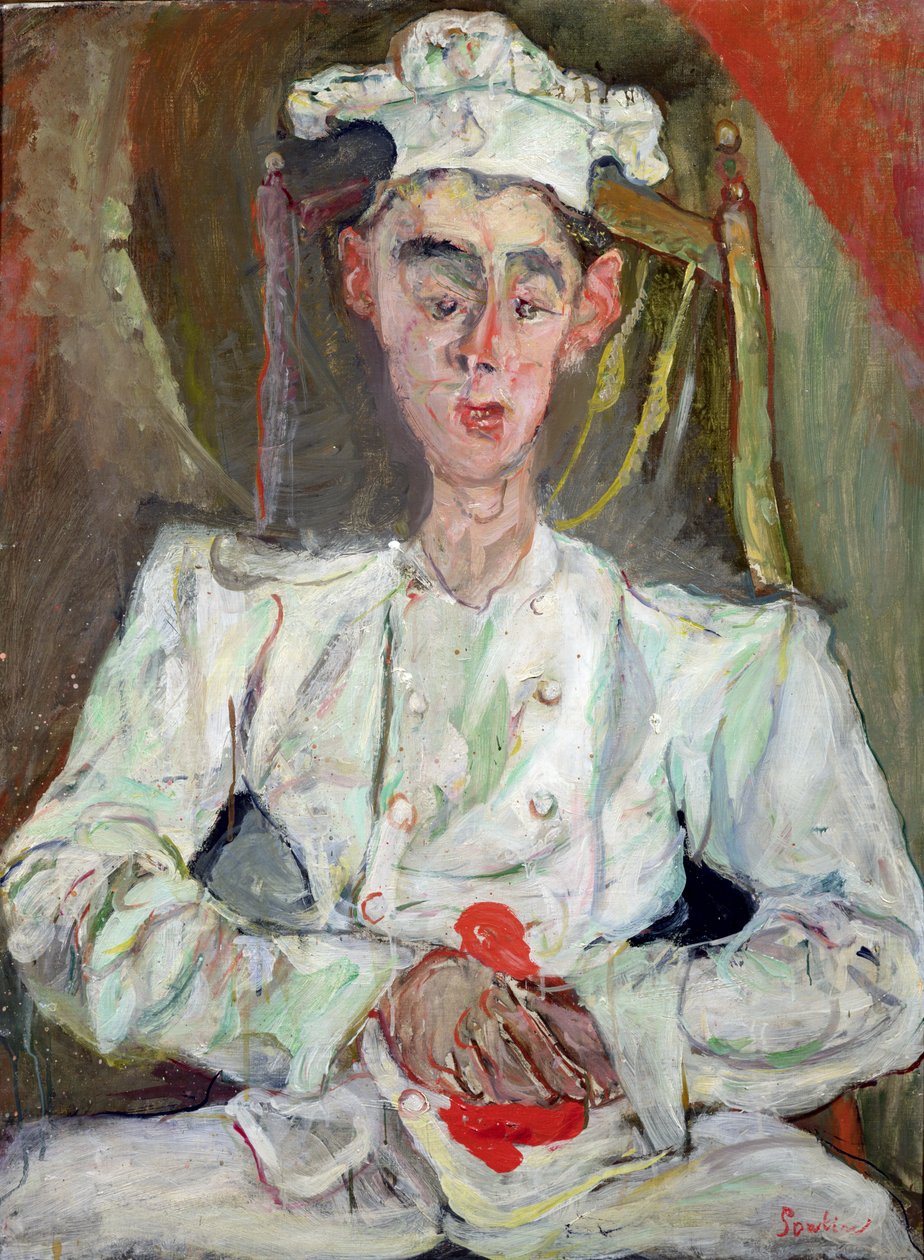 The Little Pastry Cook，1922 作者 Chaim Soutine