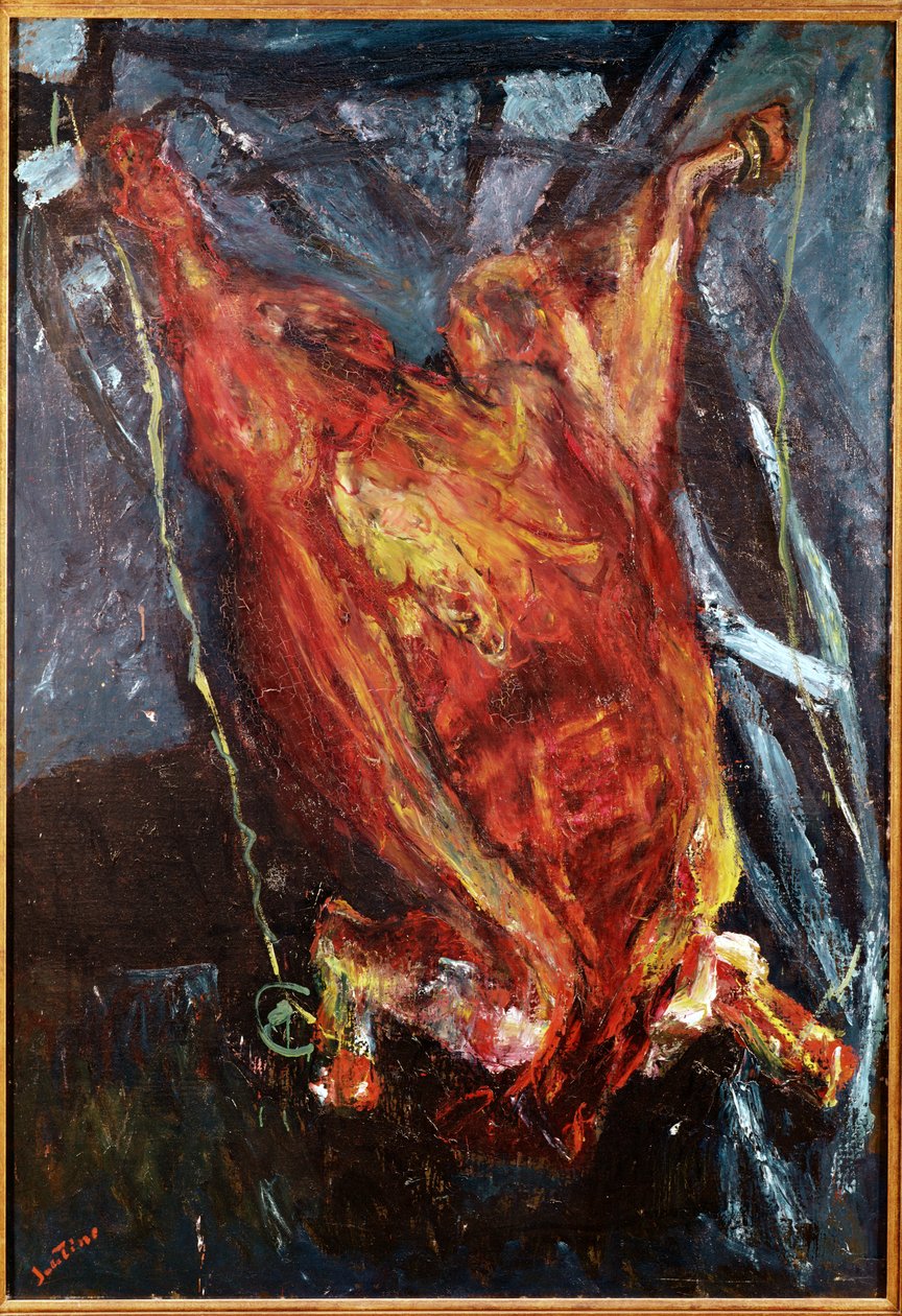 牛肉的一面，1925年 作者 Chaim Soutine