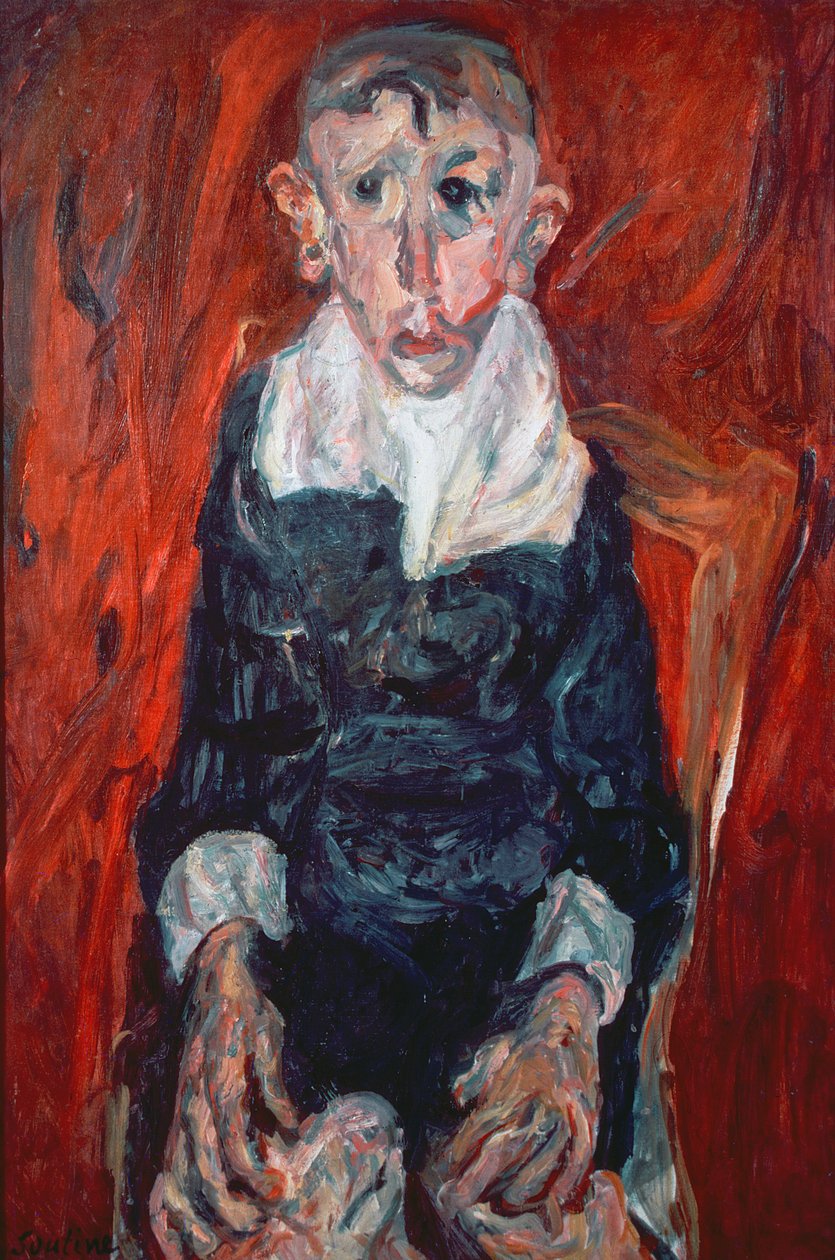 村庄白痴 作者 Chaim Soutine