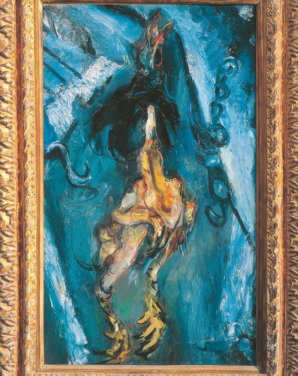 Ch。Soutine，摘鸡 作者 Chaim Soutine