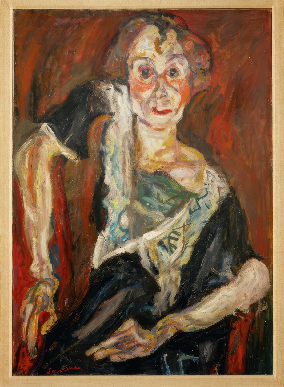 老女演员 作者 Chaim Soutine