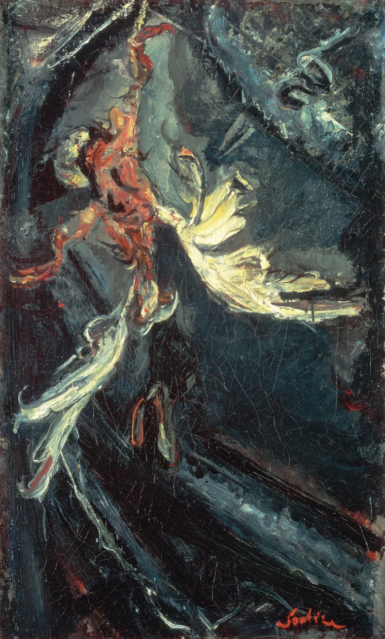 吊鸭c。 1925年 作者 Chaim Soutine