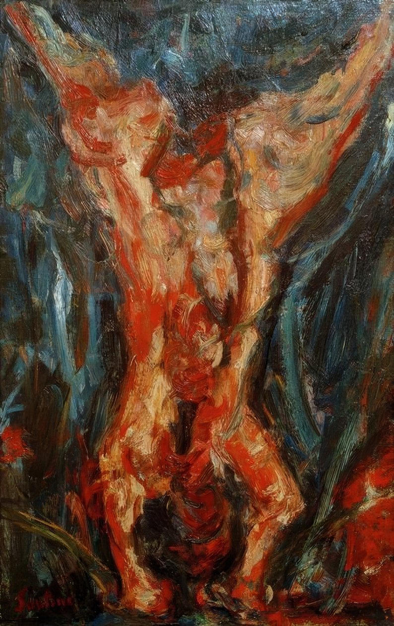 小牛皮 作者 Chaim Soutine