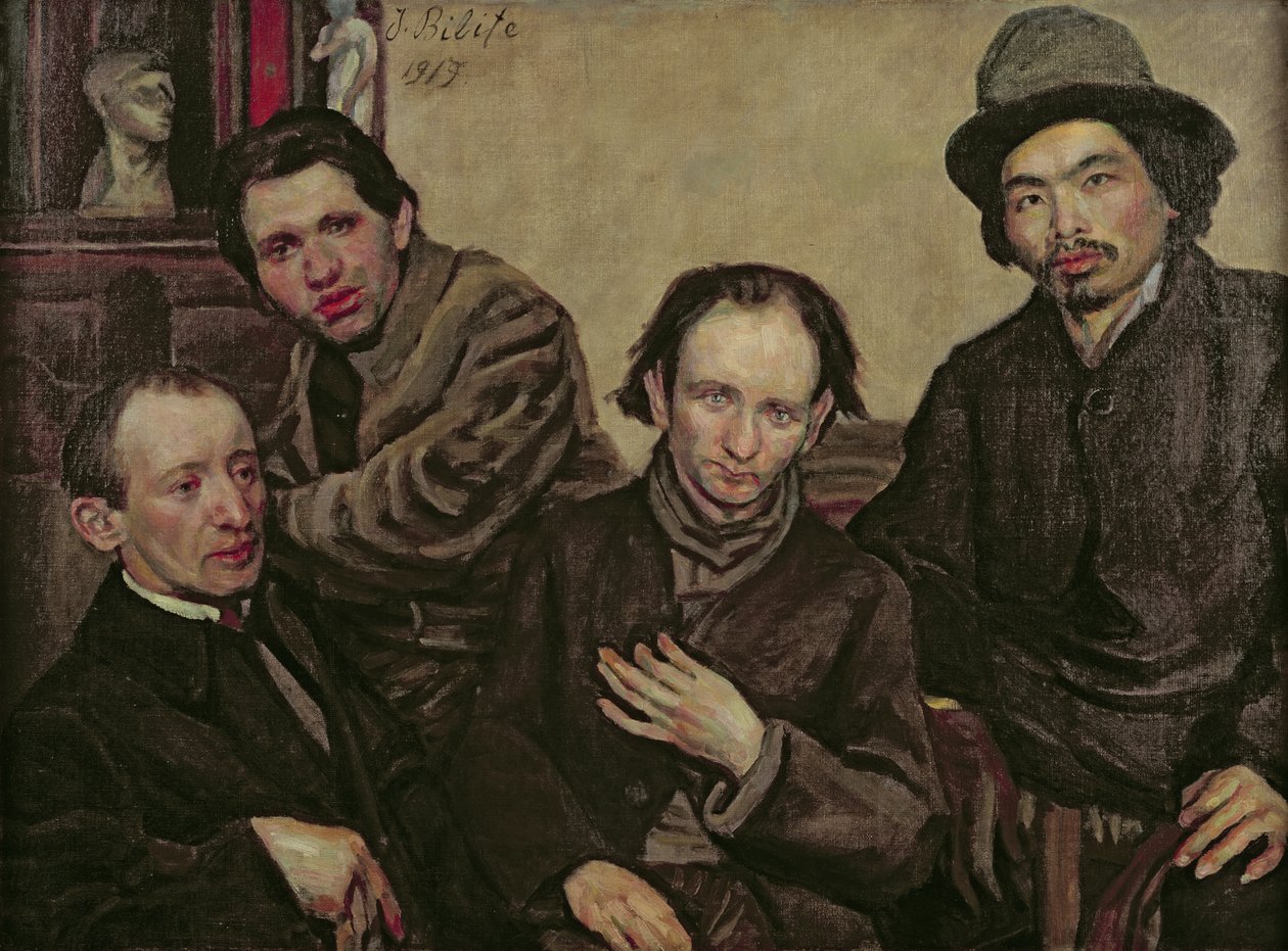 画家会议 作者 Chaim Soutine