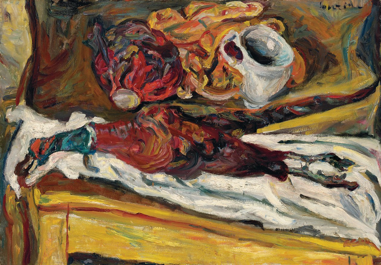 白菜野鸡白菜，1926-1927年 作者 Chaim Soutine