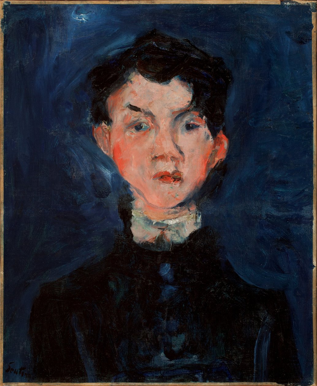 一个男孩的肖像 作者 Chaim Soutine