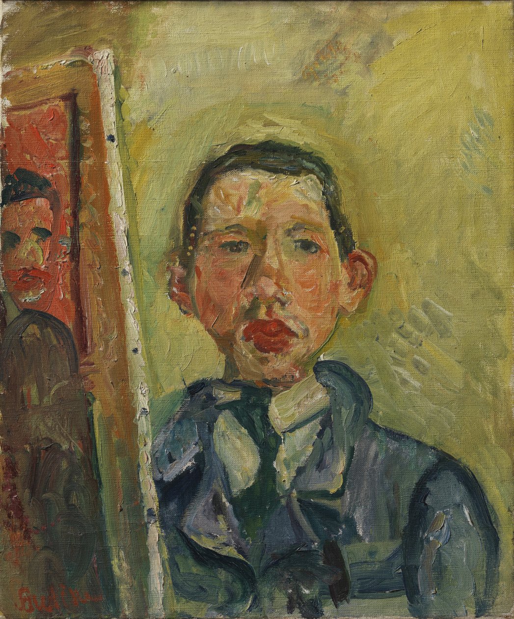 自画像 作者 Chaim Soutine