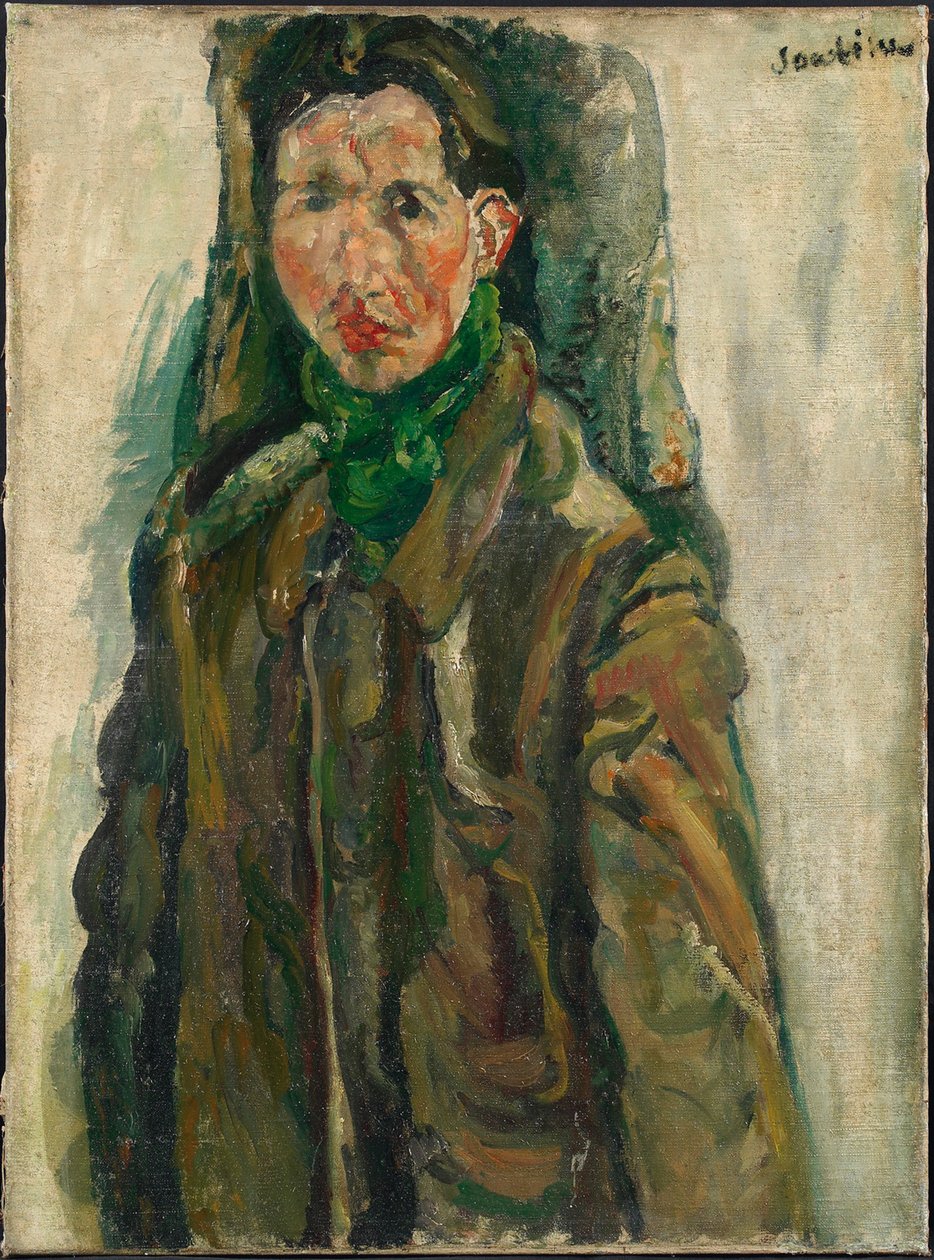 自画像 作者 Chaim Soutine
