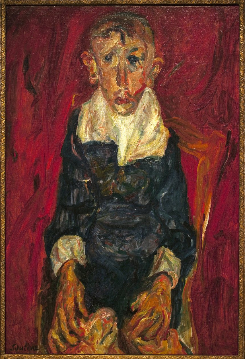 笨。 Chaim Soutine绘画 作者 Chaim Soutine