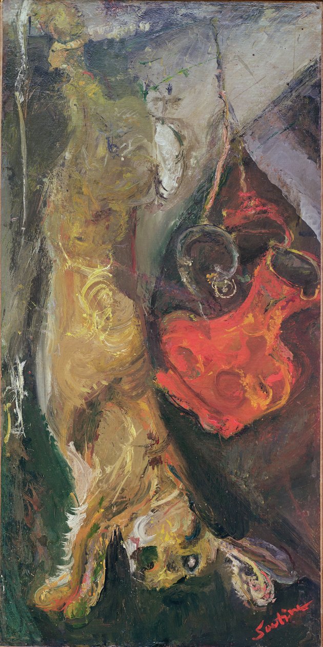 兔子，1925年 作者 Chaim Soutine