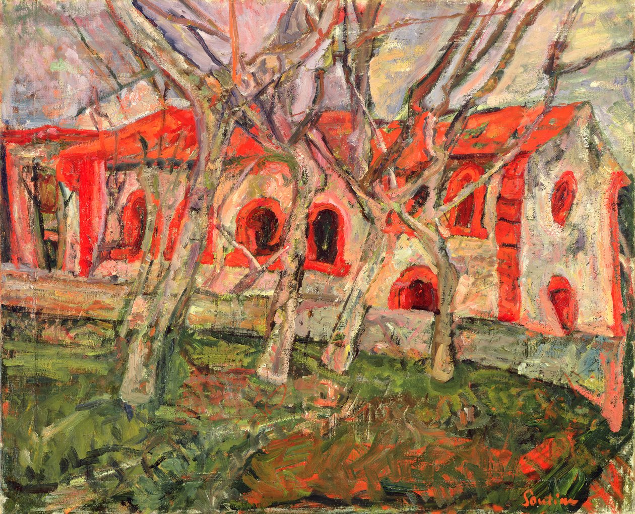 红教堂 作者 Chaim Soutine
