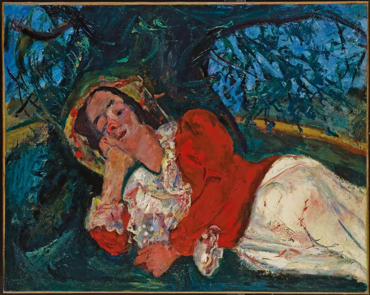 午休，约1934年 作者 Chaim Soutine