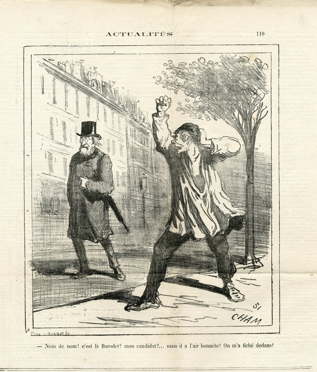 查尔文报》中的查姆（1819-1879）插图 作者 Amedee de Noe (占婆)