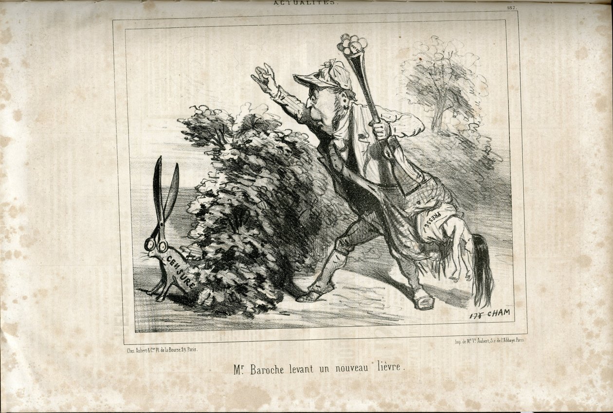 查尔文报》中的查姆（1819-1879）插图 作者 Amedee de Noe (占婆)