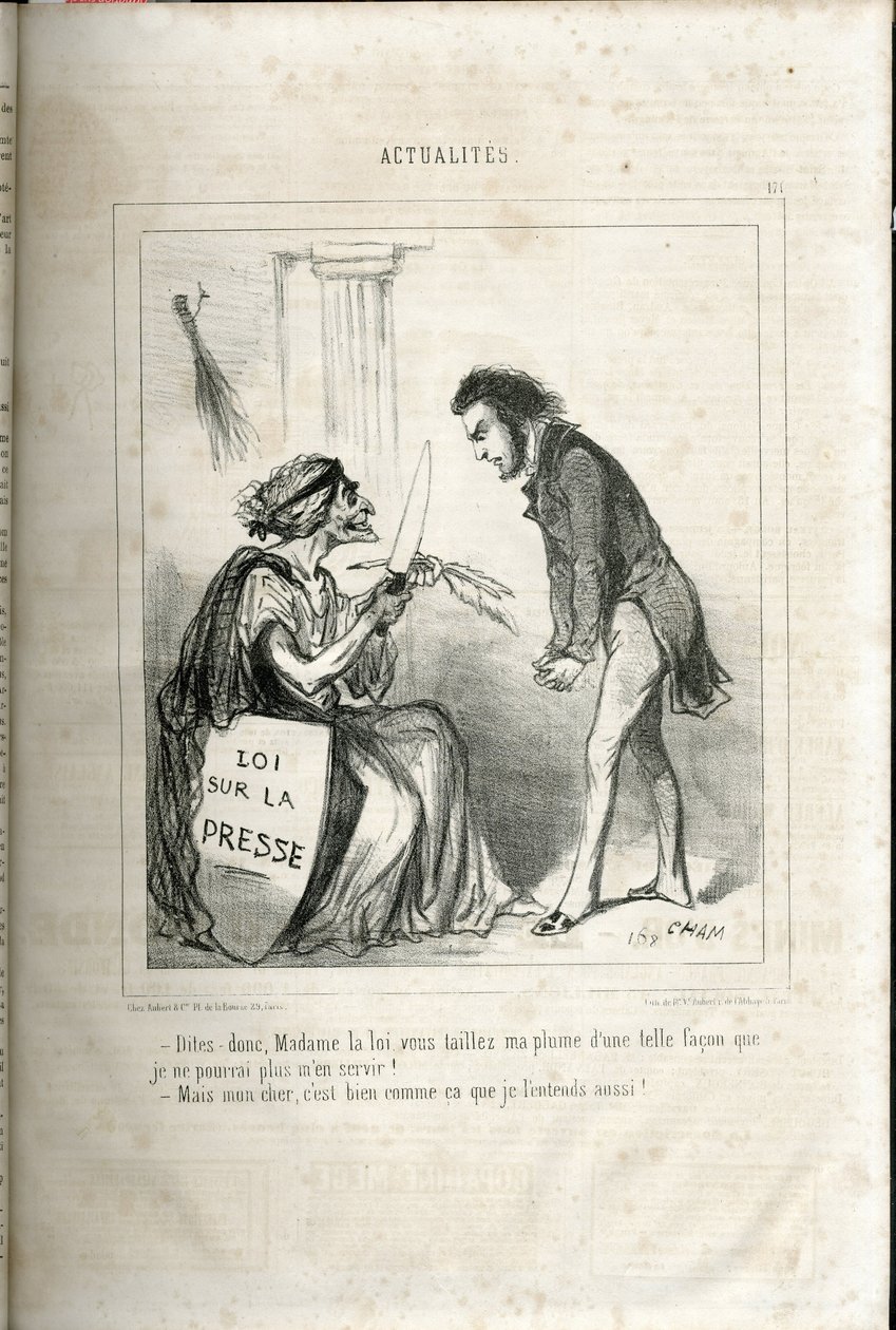 查尔文报》中的查姆（1819-1879）插图 作者 Amedee de Noe (占婆)