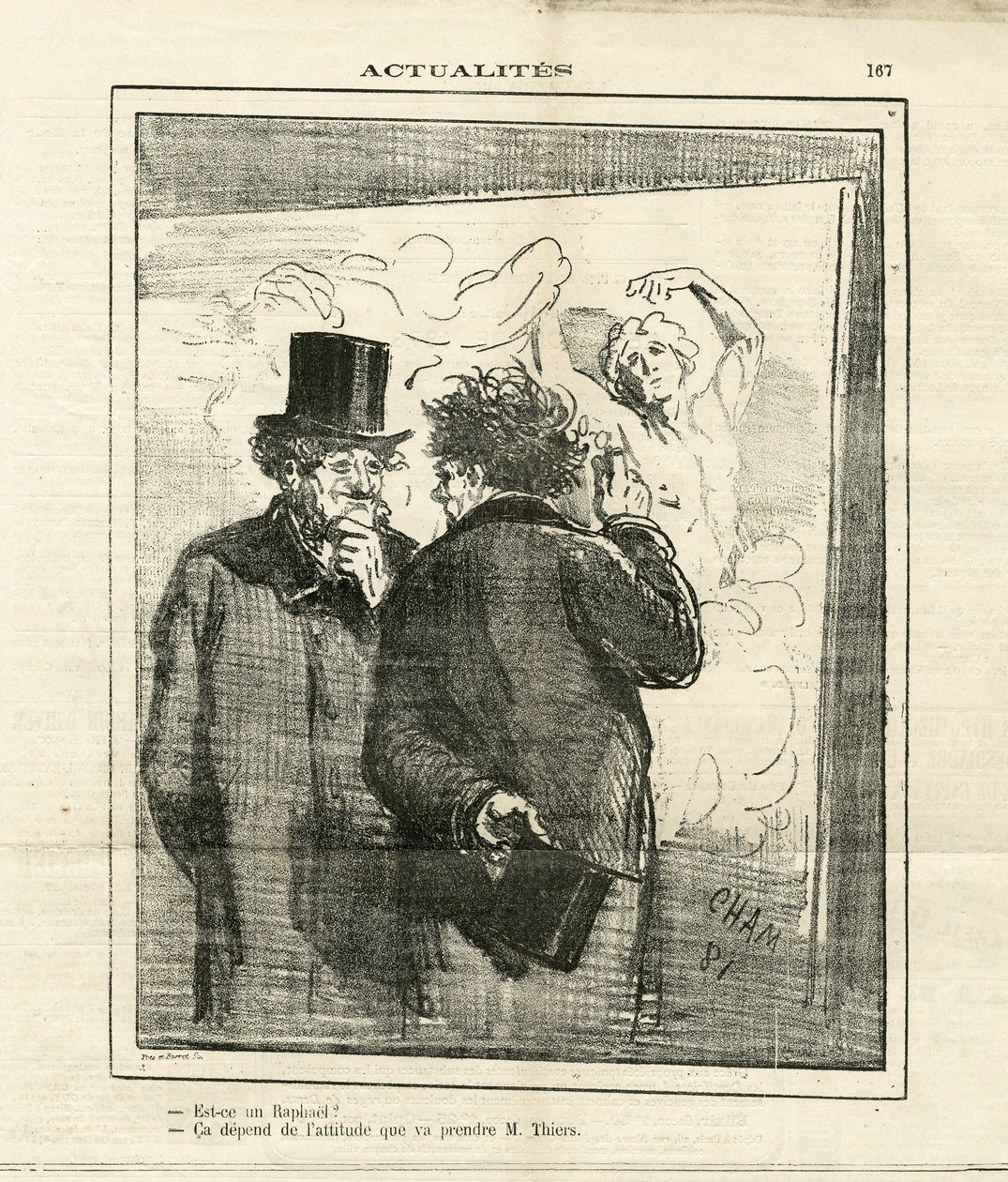 查尔文报》中的查姆（1819-1879）插图 作者 Amedee de Noe (占婆)