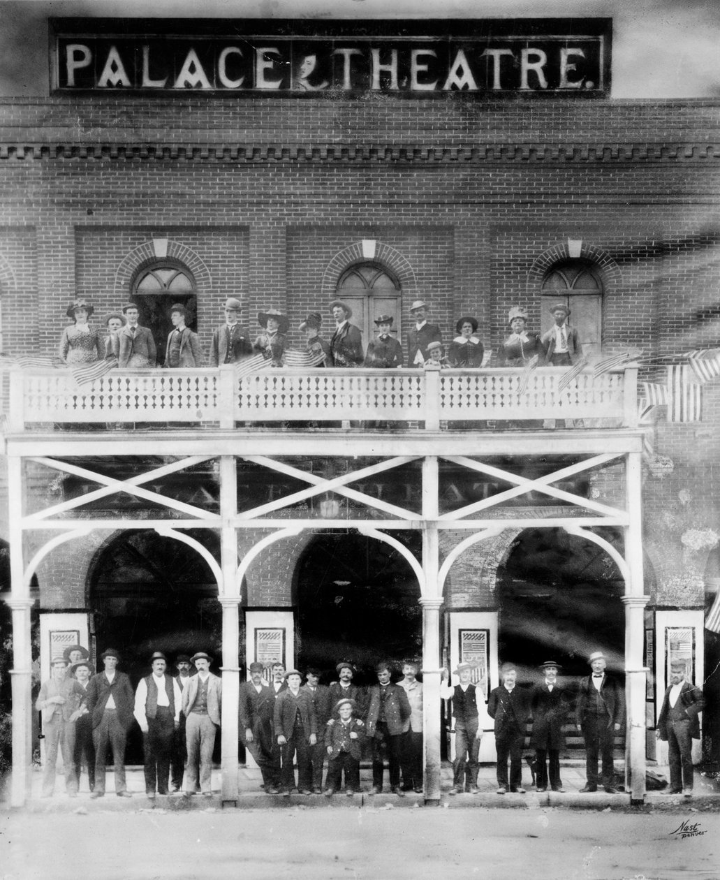 宫殿剧院，15th und Blake Streets，1880-90 作者 查尔斯·纳斯特