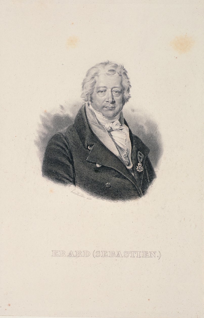 Sebastien Erard（1752-1831）1830 作者 查尔斯·阿奇里·德·哈迪维勒
