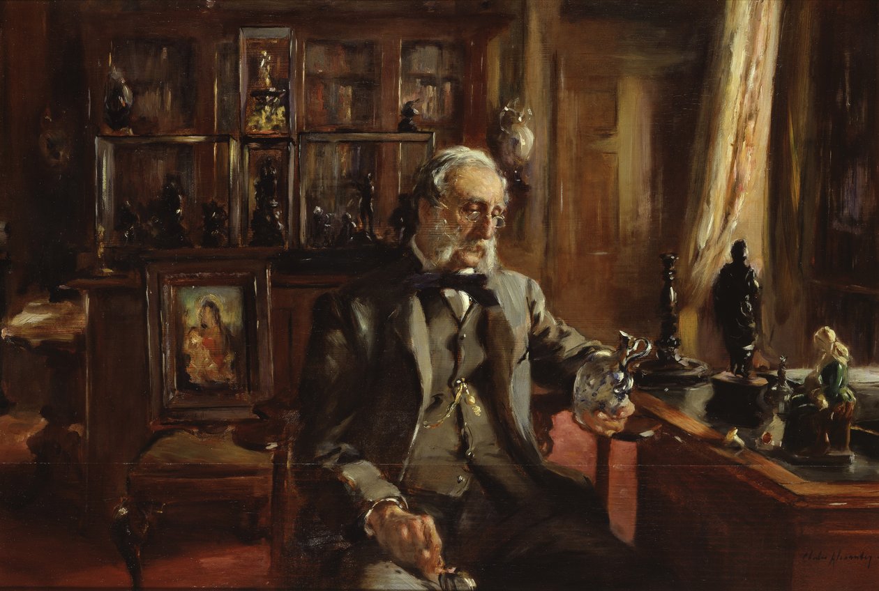 LAmateur在家，c.1893-94 作者 查尔斯·亚历山大