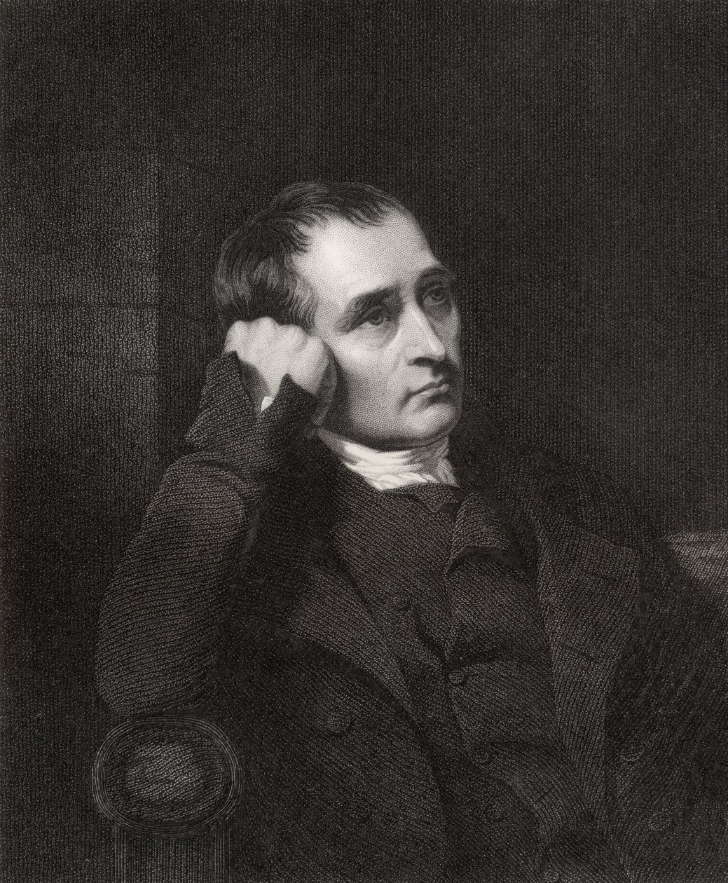 Samuel Crompton，由J. Morrison雕刻，来自&39;国家肖像画廊，第五卷&39;，出版于1835年 作者 查尔斯·阿灵厄姆