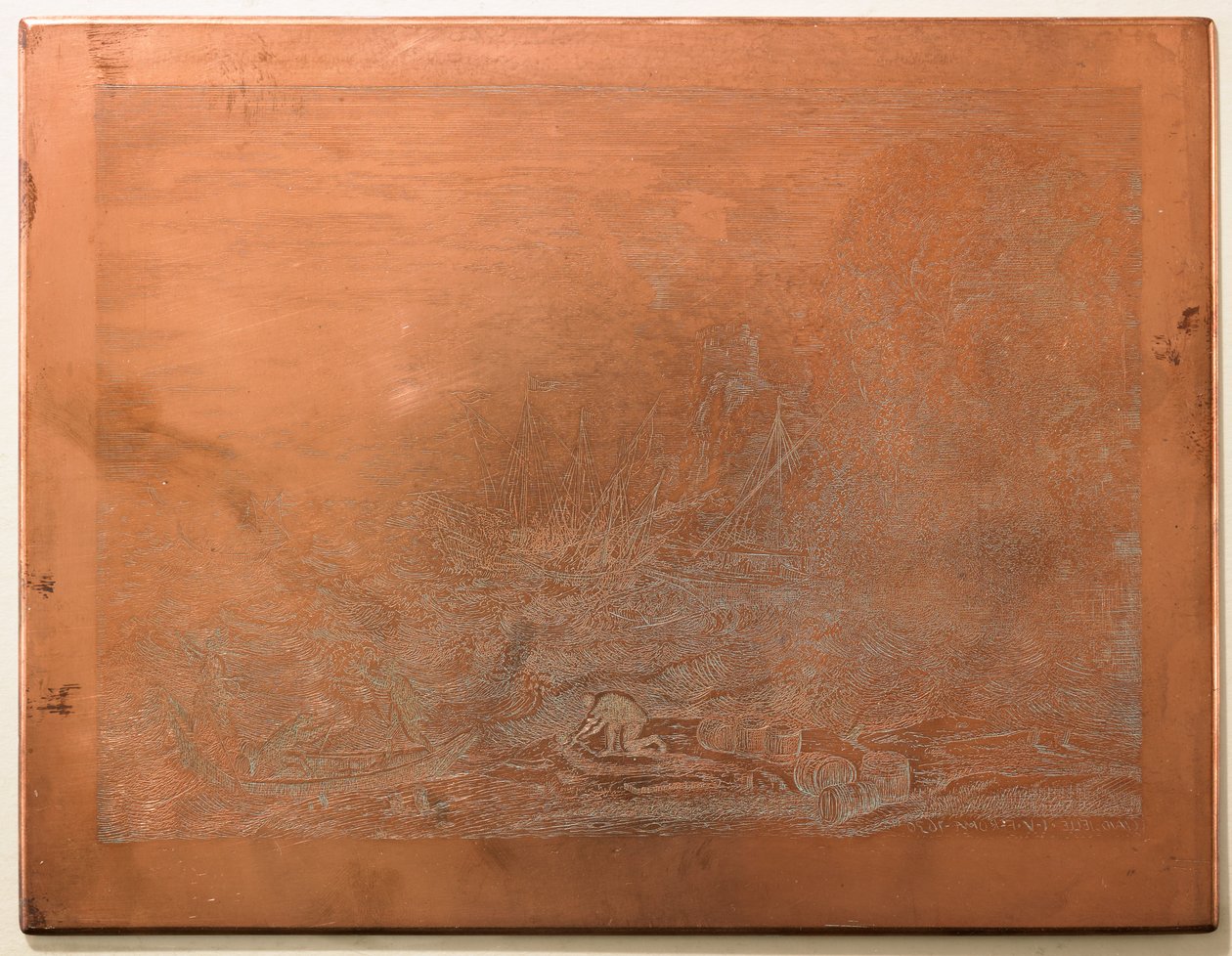 “暴风雨”印版，1870-75（铜） 作者 查尔斯·阿曼德·杜兰德