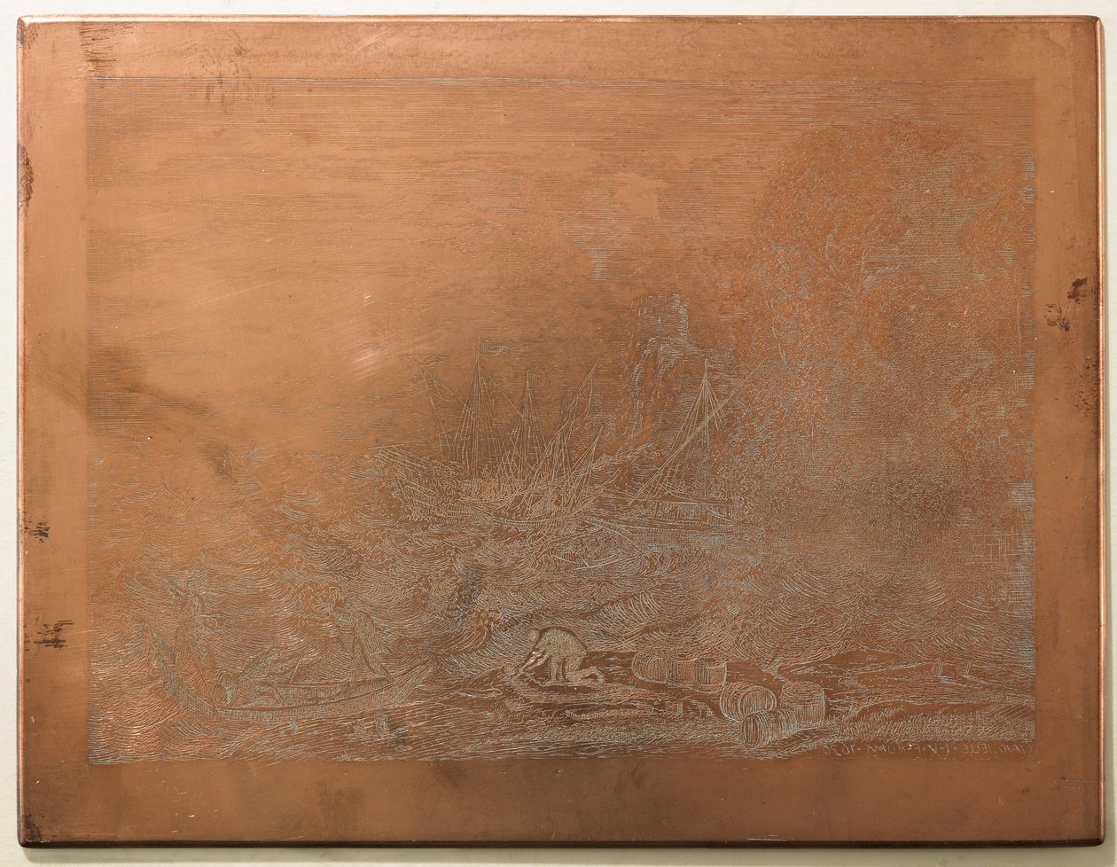 The Tempest的印版，1870-1875 作者 查尔斯·阿曼德·杜兰德