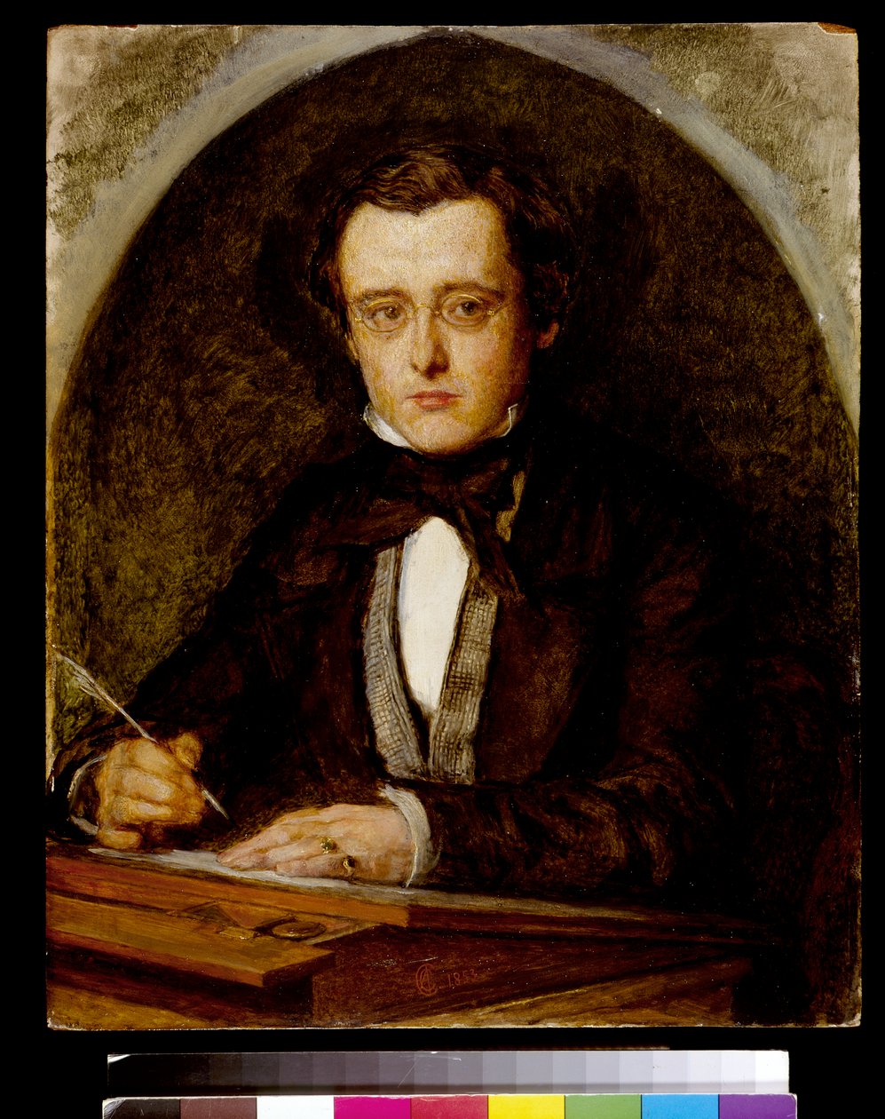 Wilkie Collins的肖像（1824-89）1853 作者 查尔斯·柯林斯
