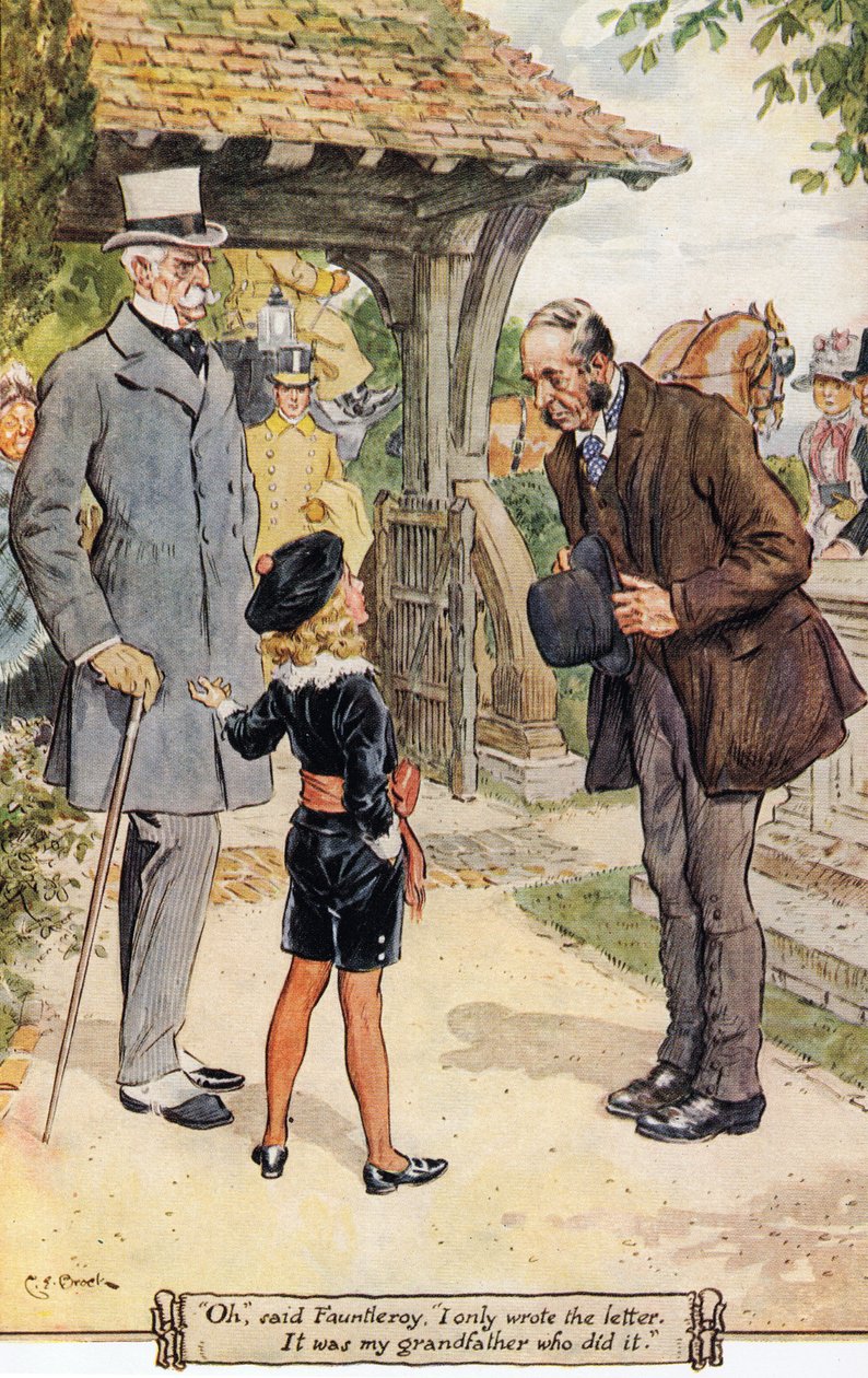 “哦，”Fauntleroy说，“我只写了这封信。 1936年，是我的祖父做了这件事 作者 查尔斯·埃德蒙·布洛克