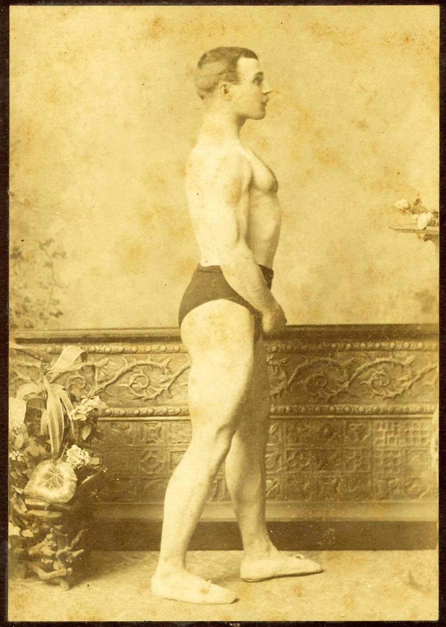 强人的肖像，c.1890 作者 查尔斯·艾森曼