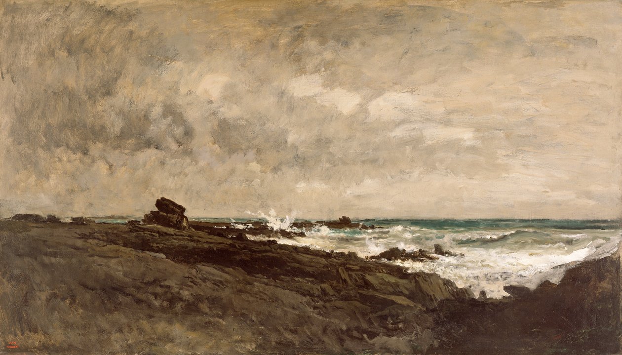 海景，c.1867 作者 查尔斯·弗朗索瓦·杜比尼