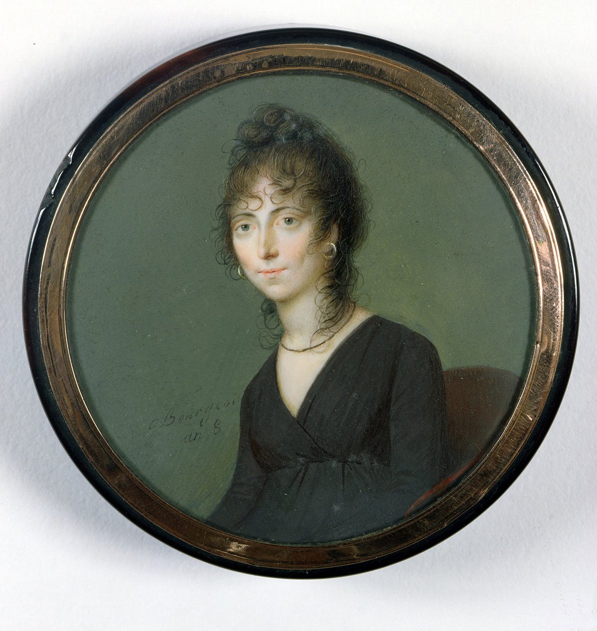 Marie-Laetitia Ramolino（1750-1836）1800 作者 查尔斯·纪尧姆·亚历山大·布尔乔亚