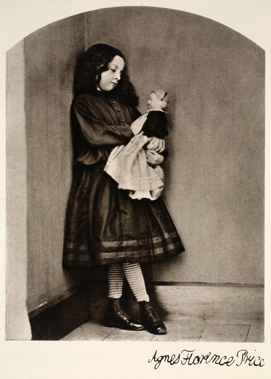 Agnes Florence Price，1863年10月7日（sepia photo） 作者 查尔斯·路德维奇·道奇森