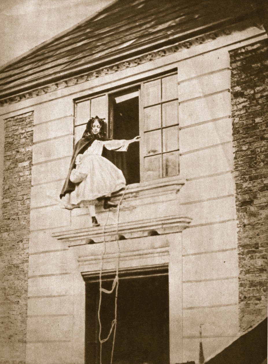 Elopement，Alice Jane Donkin，1862年10月9日（棕褐色照片） 作者 查尔斯·路德维奇·道奇森